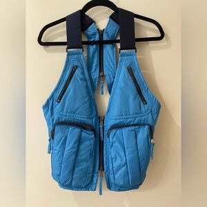 NWT FP Movement Ski Vest Outdoor Pursuits Utility Vest OS Blue